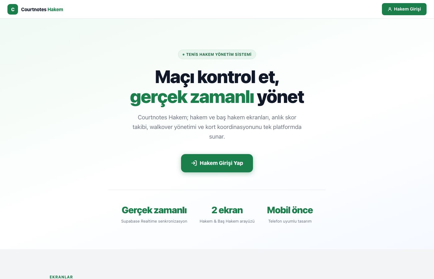 CourtNotes Referee