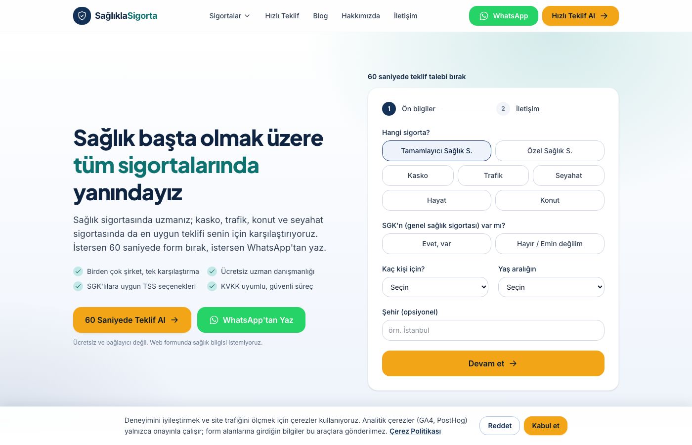 SağlıklaSigorta